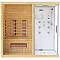 Инфракрасные сауны с душевой кабиной