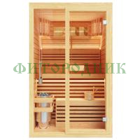 Финская сауна двухместная «COMFORT» с электрической печью