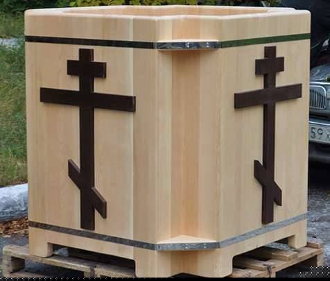 Купель для Храма Дмитрия Донского